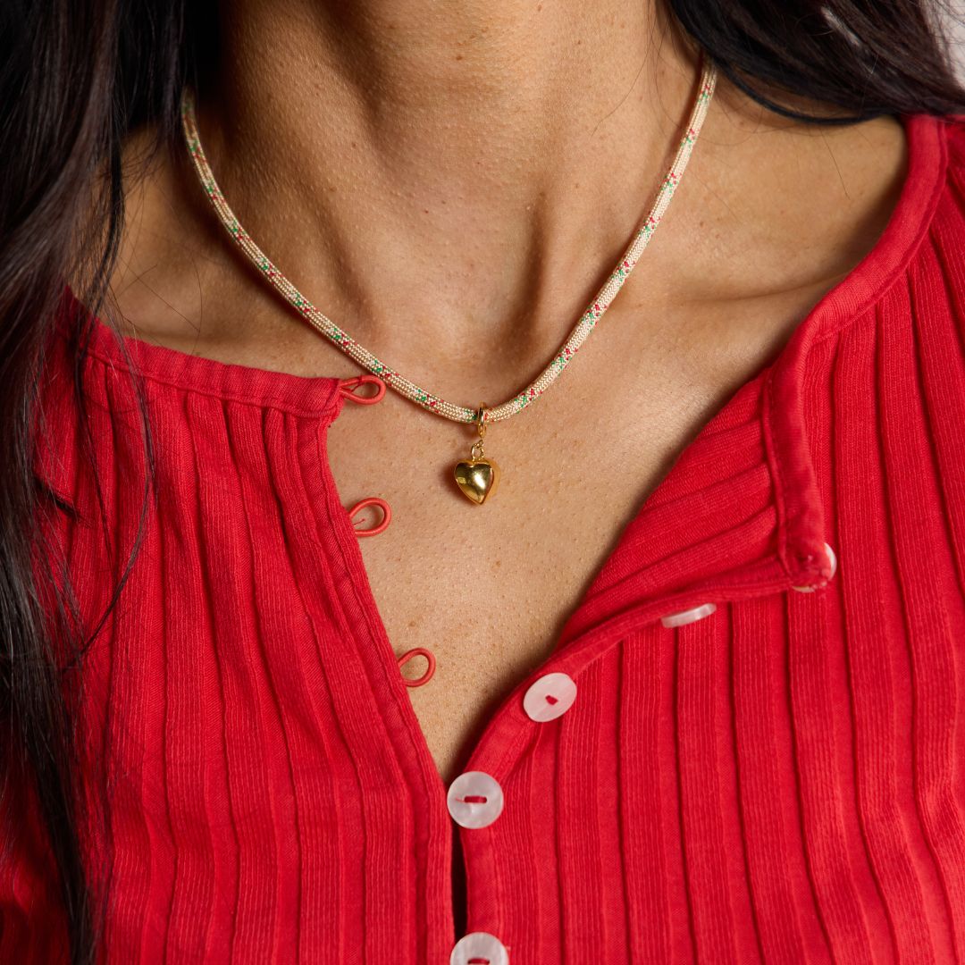 Sugar Cookie Minimalist Waterproof Cord Necklace