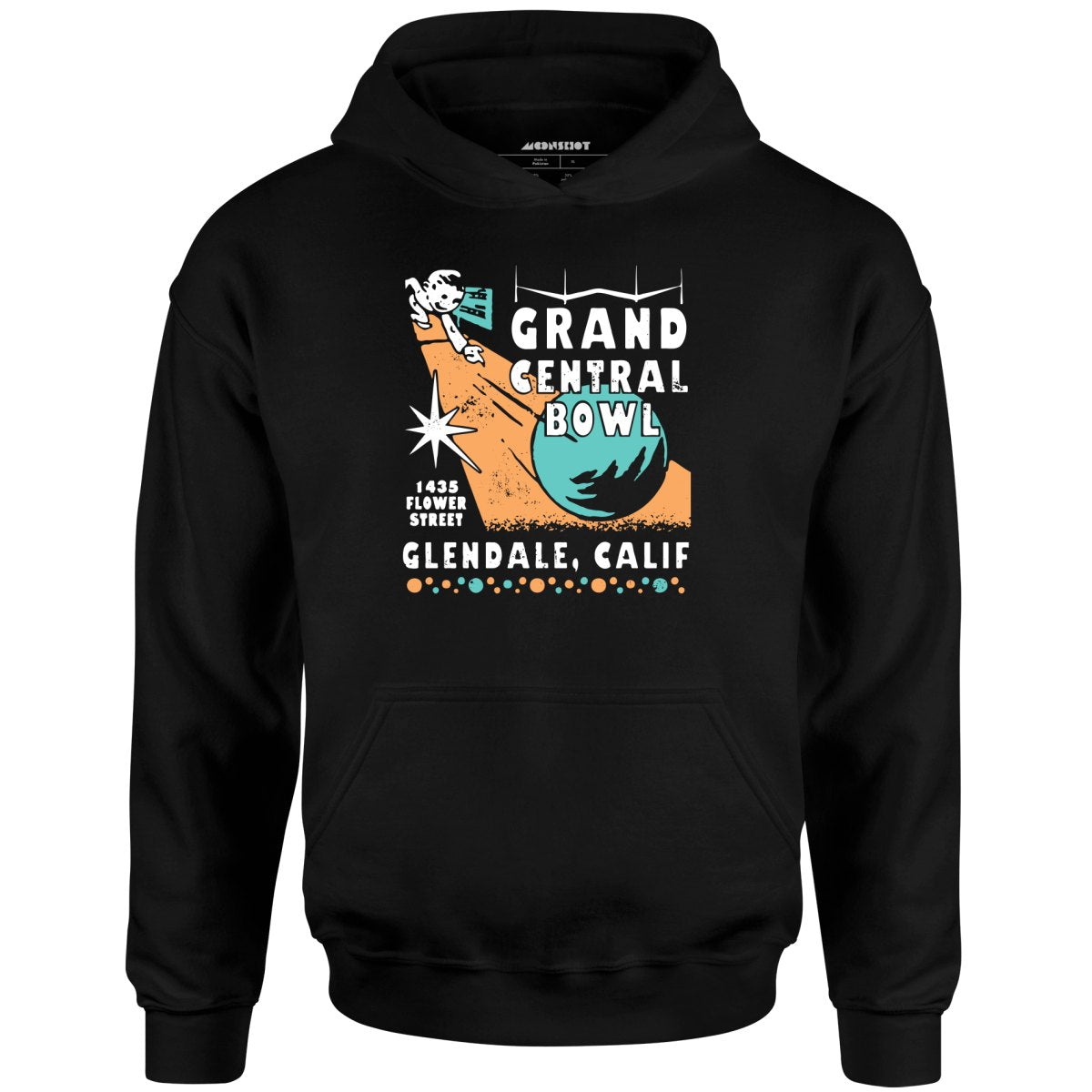 Grand Central Bowl - Glendale, CA - Vintage Bowling Alley - Unisex