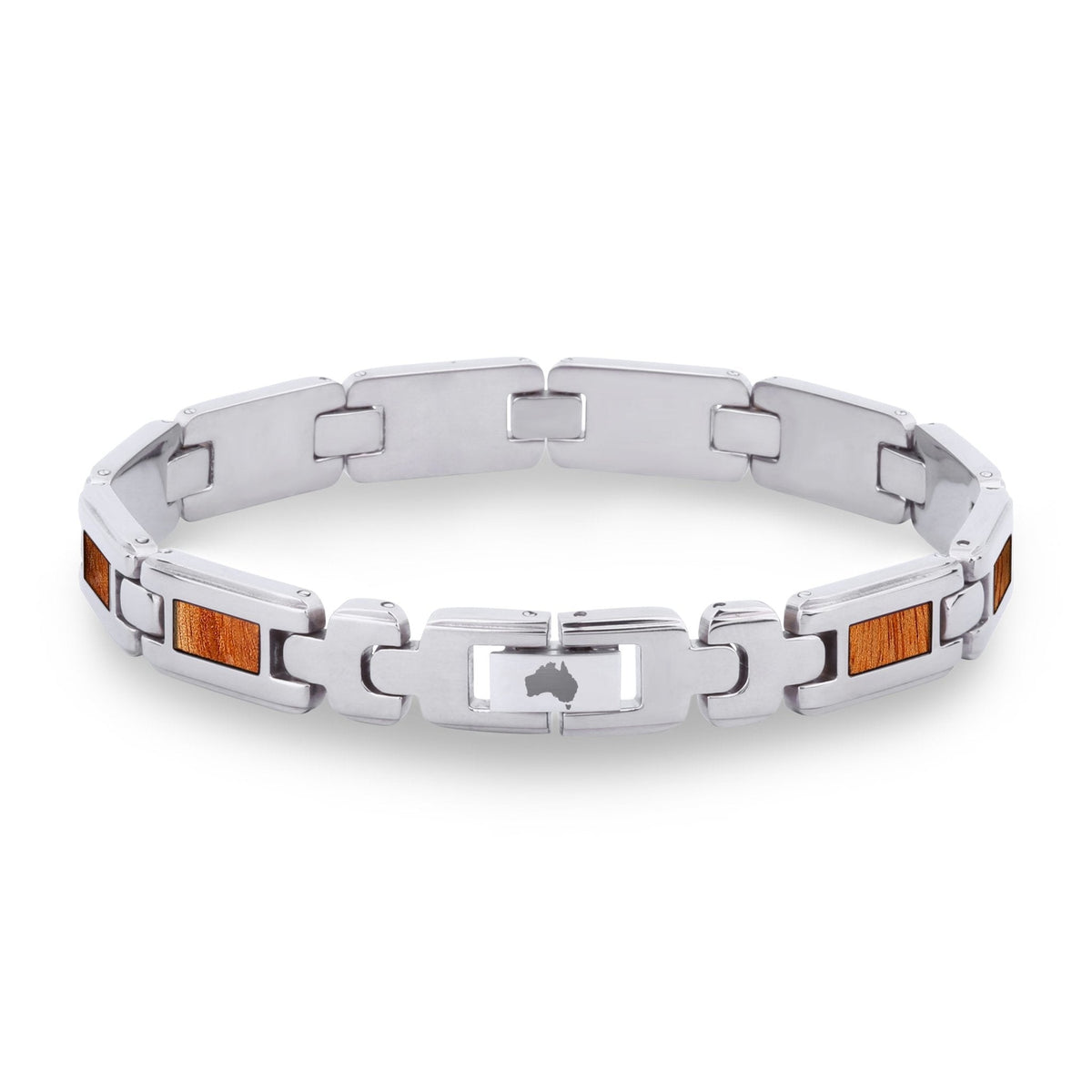 Gum Burl Men's Link Bracelet