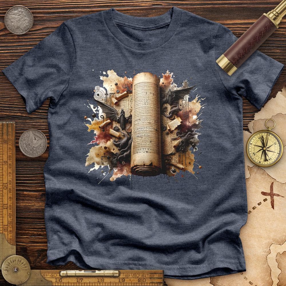 Aged Parchment Scroll Premium QualityTee
