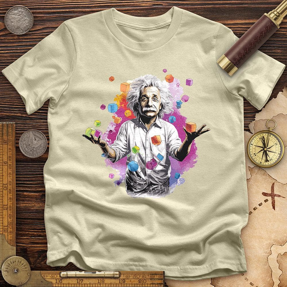 Albert Play With Cubes