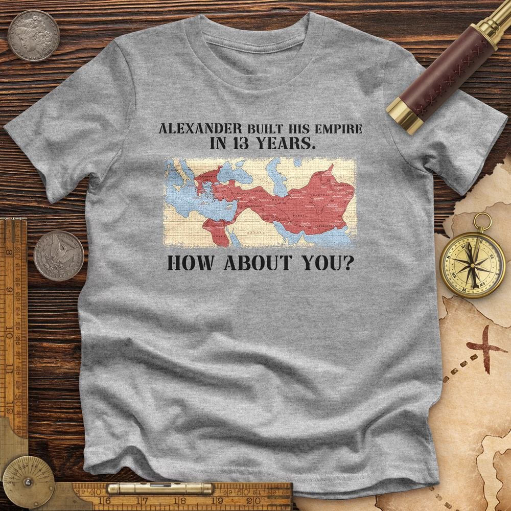 Alexander Conquered Premium Quality Tee