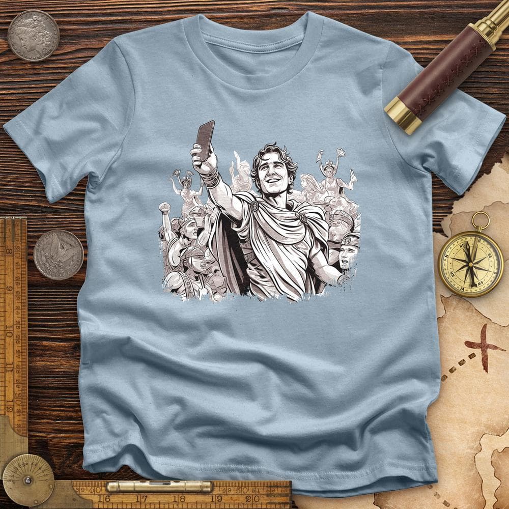 Alexander The Great Selfie Premium Quality Tee