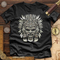 Aztec Warrior Mask Premium QualityTee