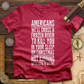 Cross A River on XMas Premium Quality Tee