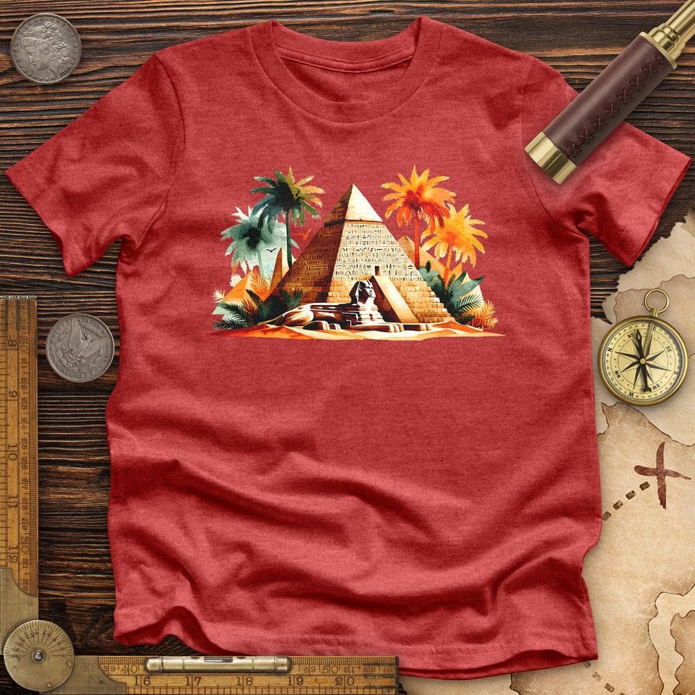 Enigmatic Egyptian Pyramid Premium Quality Tee