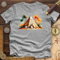 Enigmatic Egyptian Pyramid Premium Quality Tee