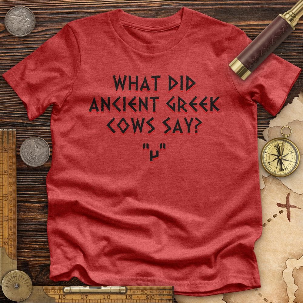 Greek Cows Premium Quality Tee