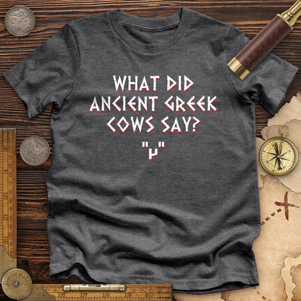 Greek Cows Premium Quality Tee