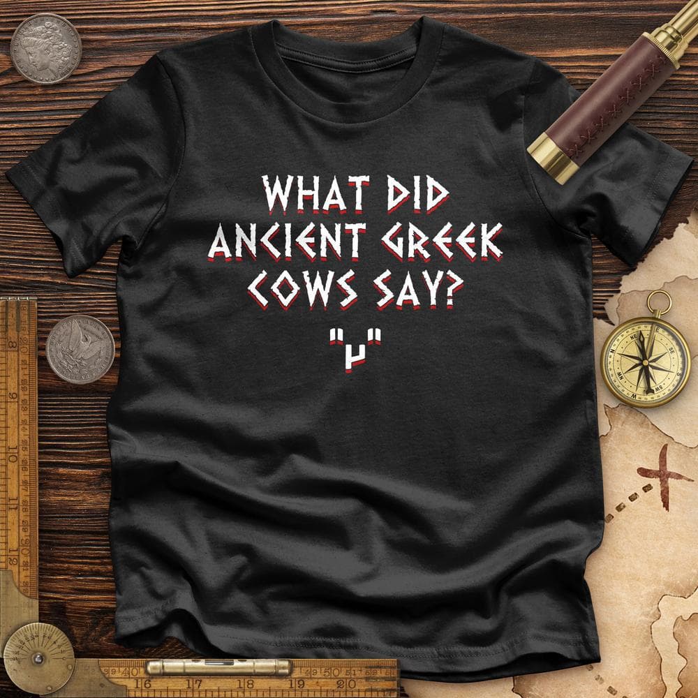 Greek Cows Premium Quality Tee