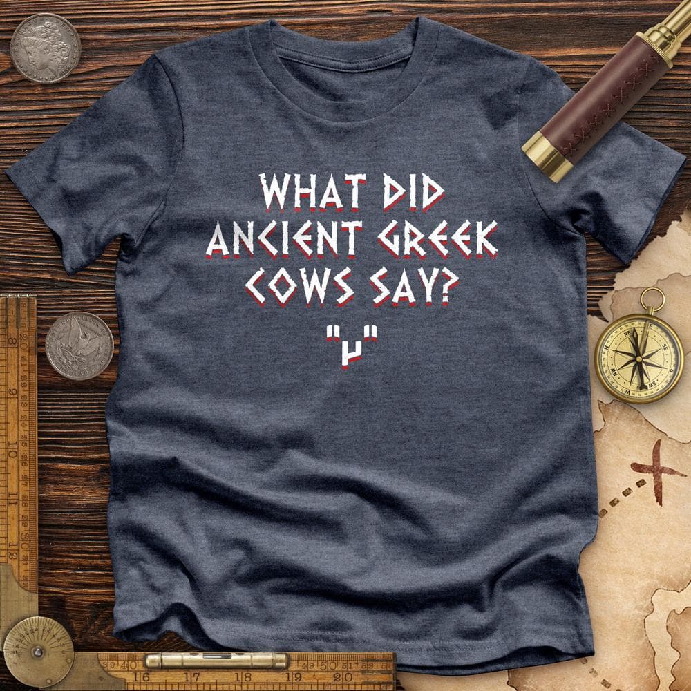 Greek Cows Premium Quality Tee