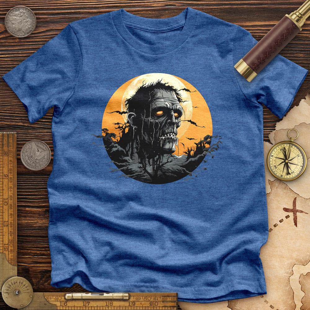 Halloween Frankenstein's Monster Premium Quality Tee