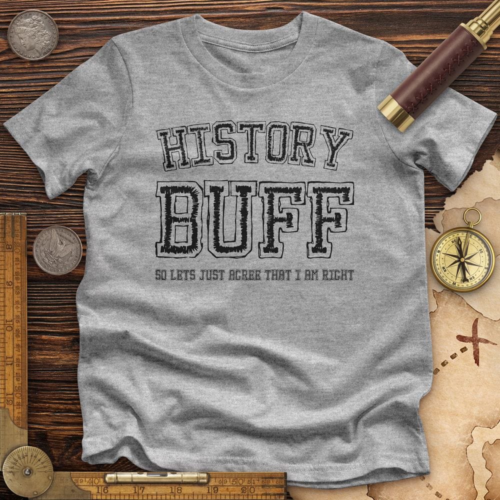 History Buff Premium Quality Tee