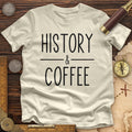 History & Coffee Premium Quality Tee
