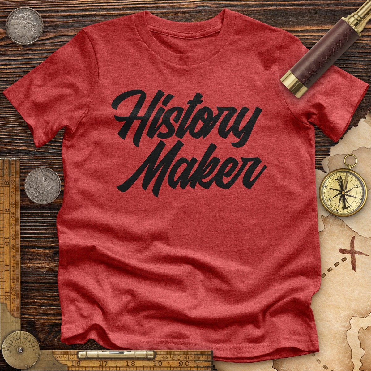 History Maker Cursive Premium Quality Tee