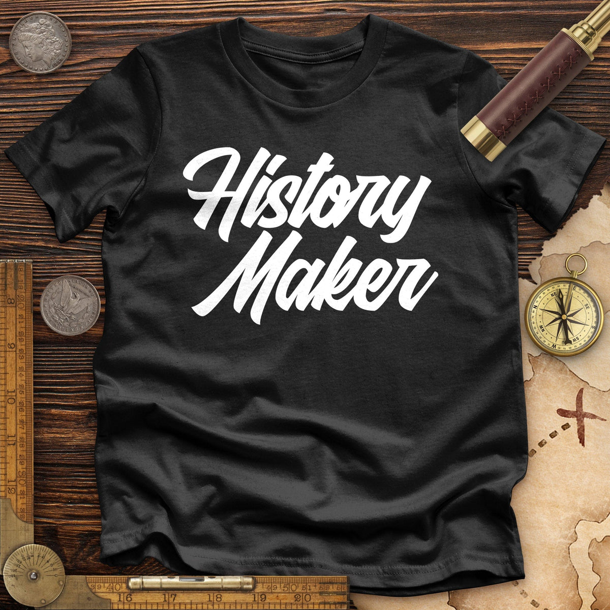 History Maker Cursive Premium Quality Tee