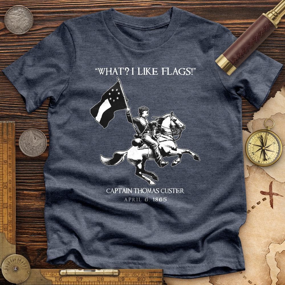 I Like Flags Premium Quality Tee