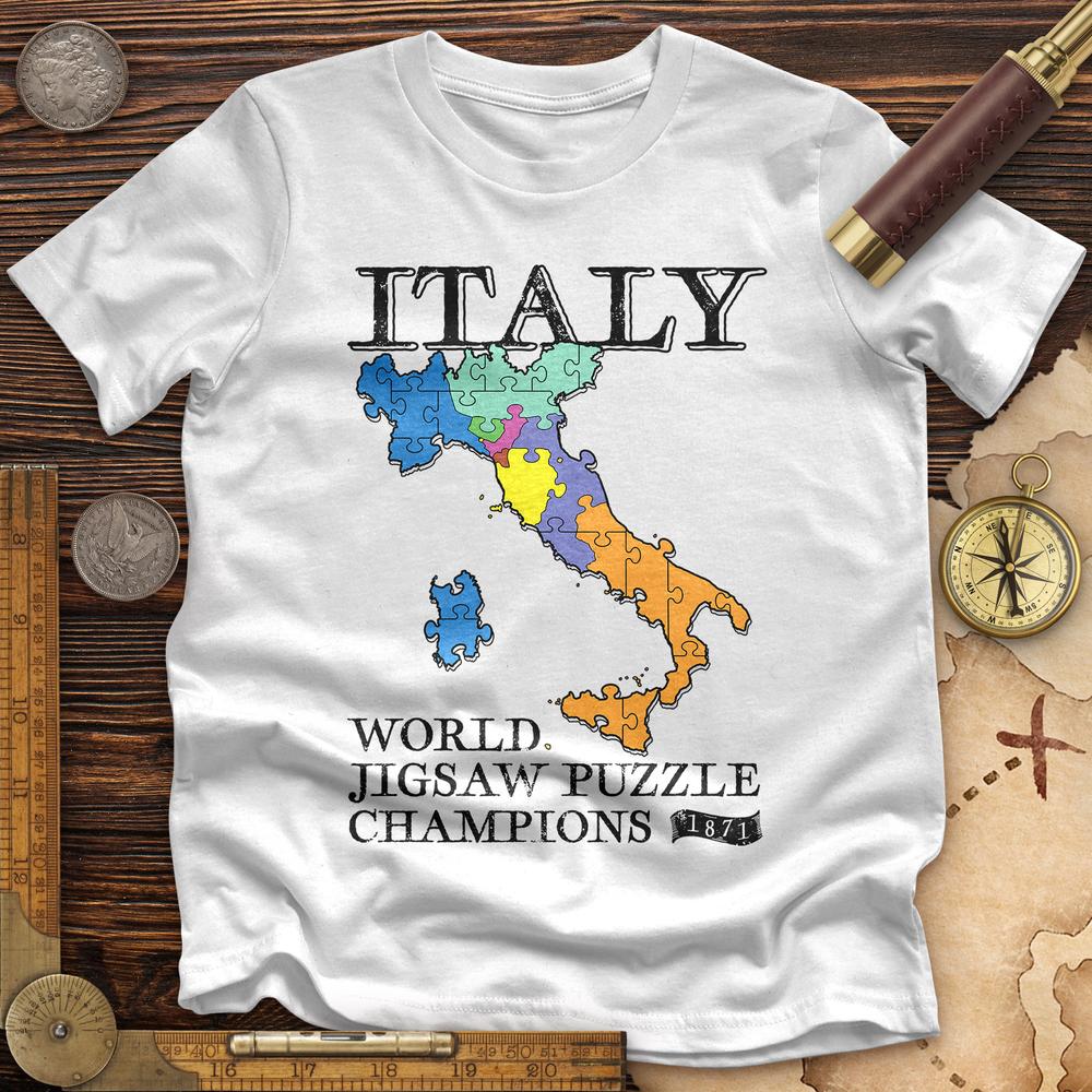 Italy Jigsaw Puzzle High Quality Tee