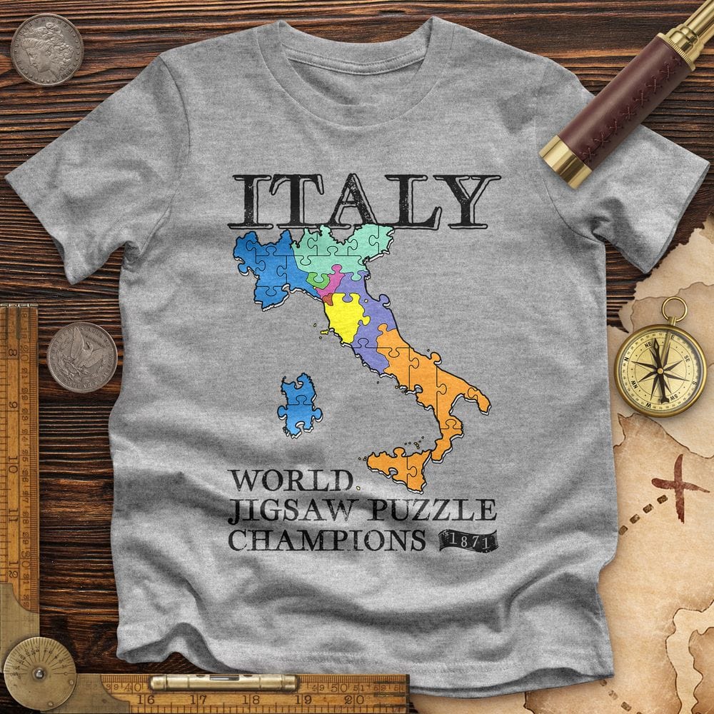 Italy Jigsaw Puzzle High Quality Tee