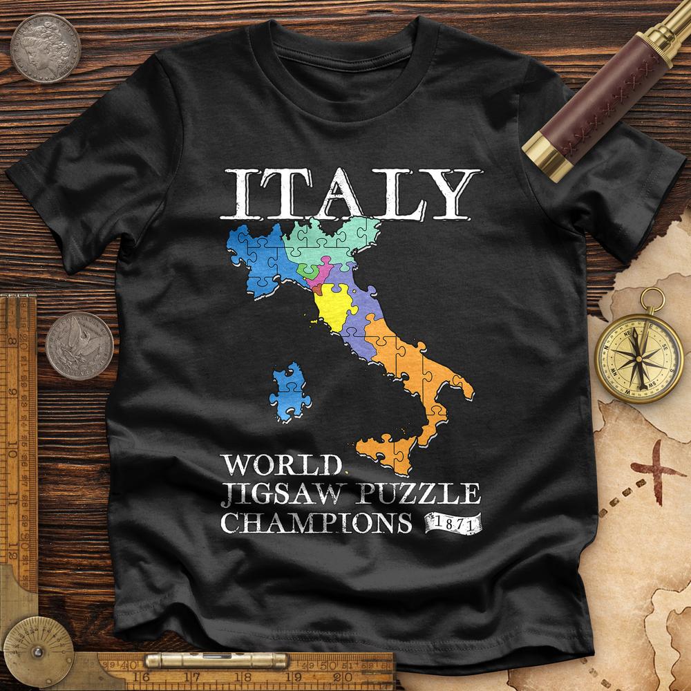 Italy Jigsaw Puzzle High Quality Tee