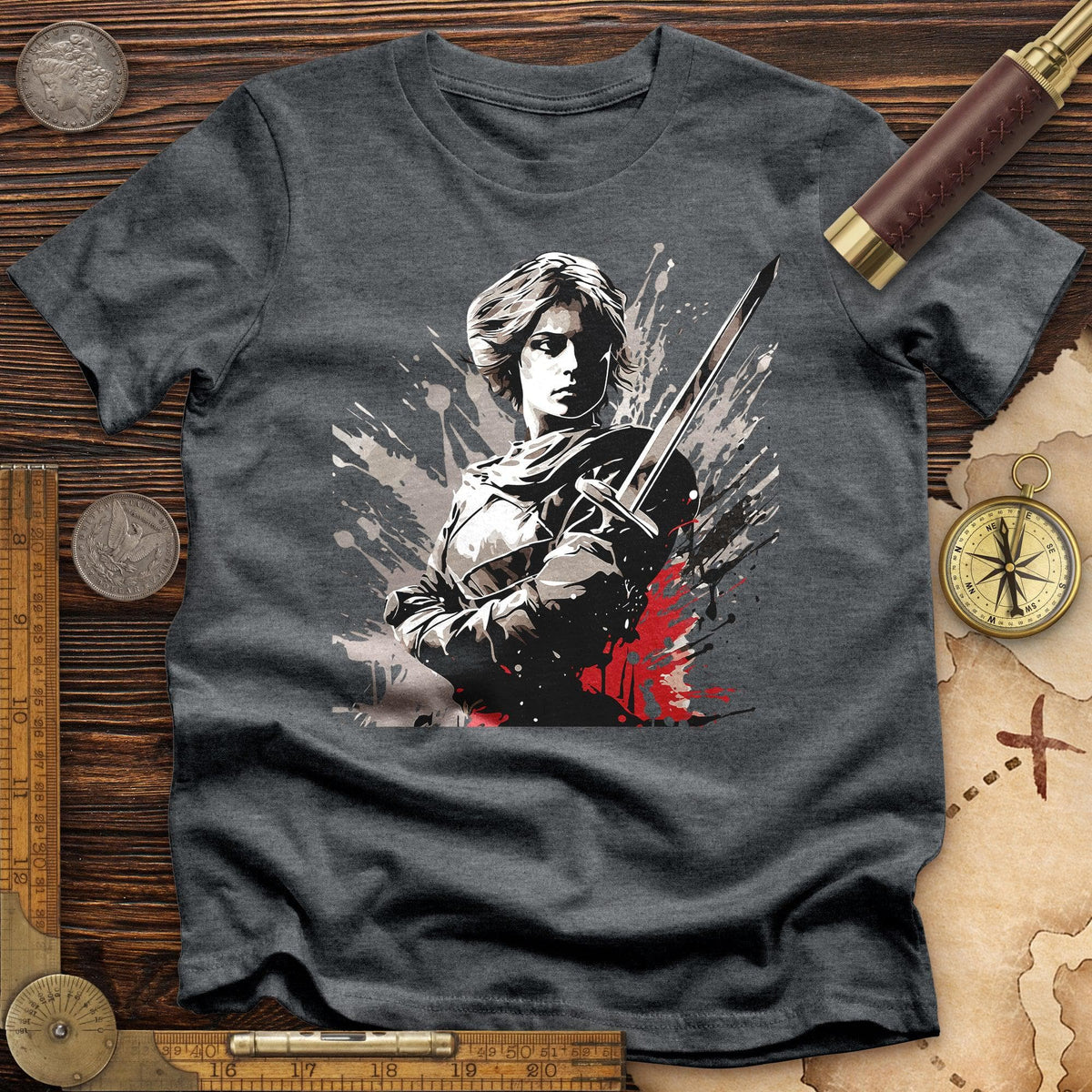 Joan of Ark Art Premium QualityTee
