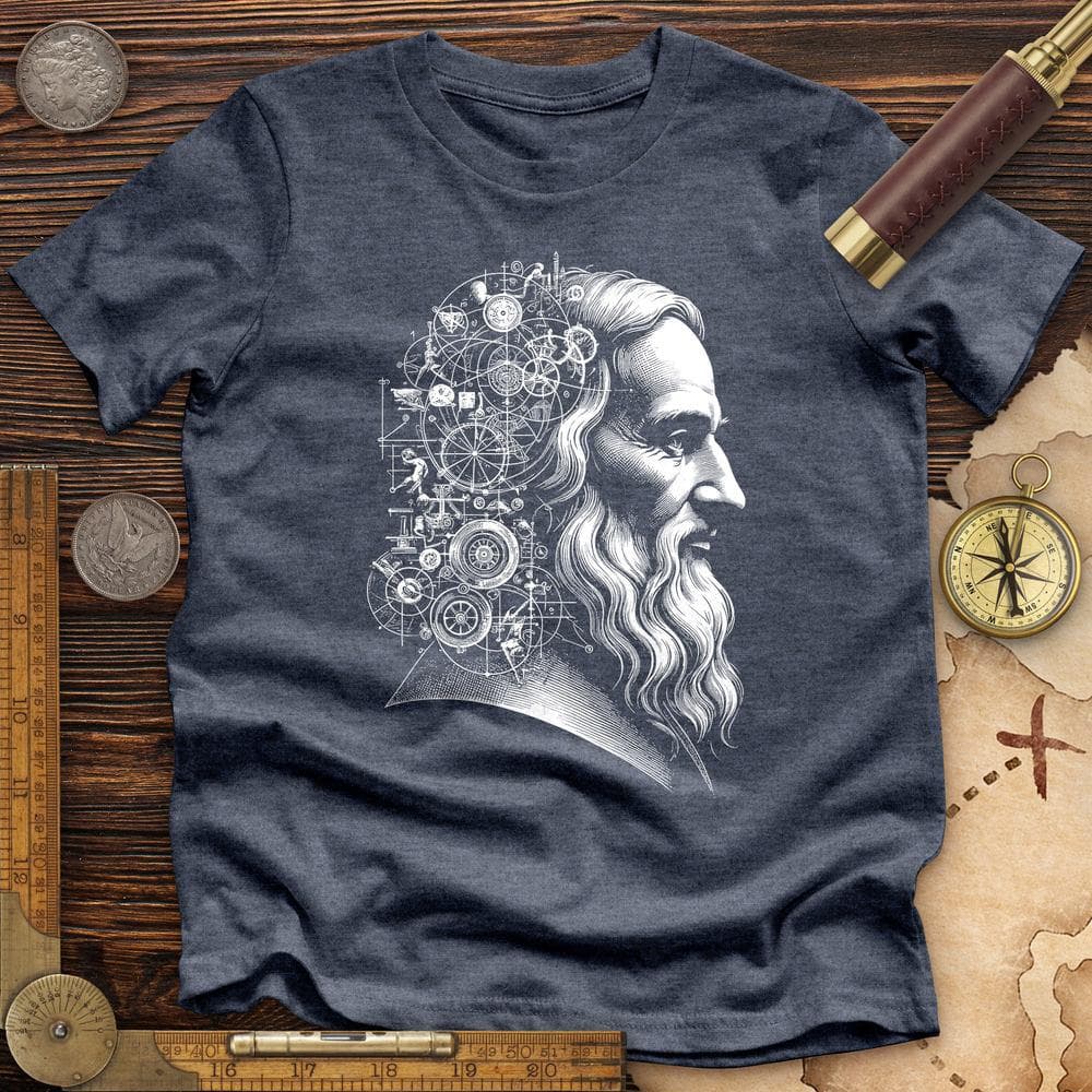 Leonardo's Engine Premium Quality Tee