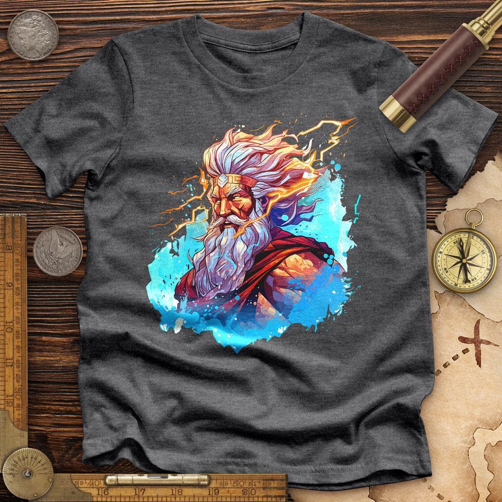 Lightning Zeus Premium Quality Tee
