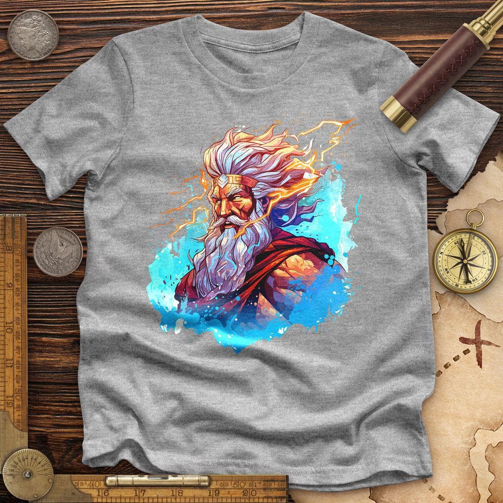 Lightning Zeus Premium Quality Tee