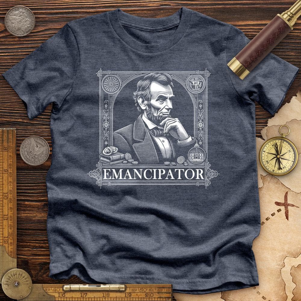 Lincoln Emancipator Premium Quality Tee