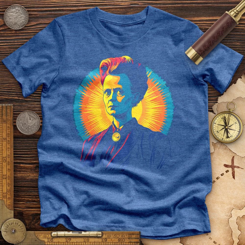 Marie Curie Glow Premium Quality Tee