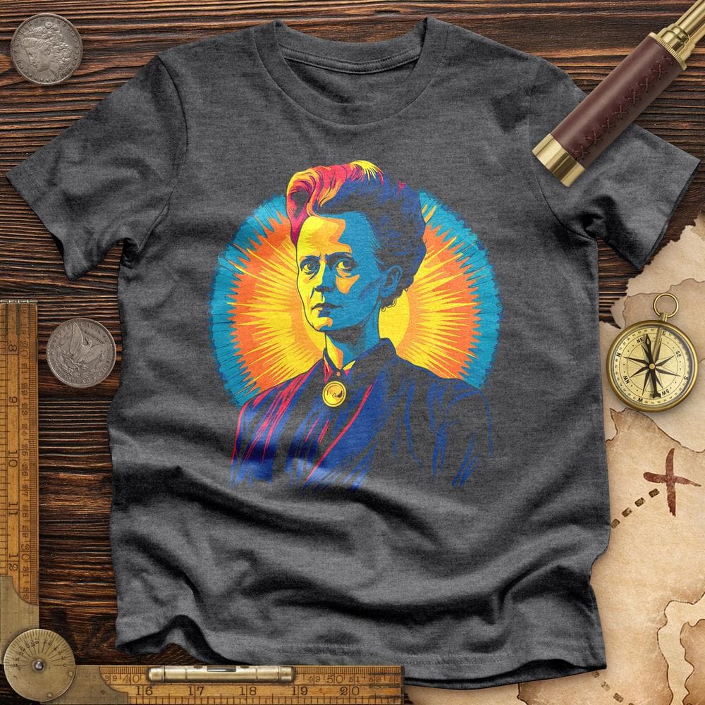Marie Curie Glow Premium Quality Tee
