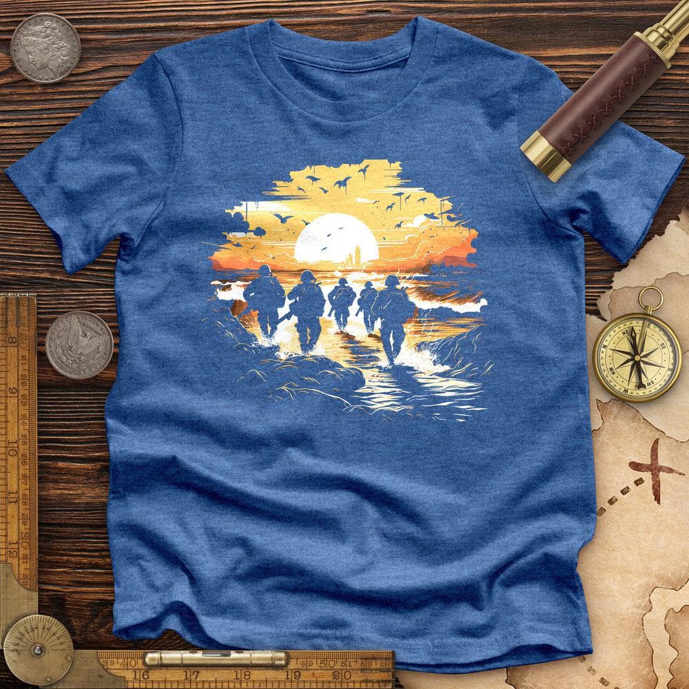 Military Vector Illustration Premium Quality Tee