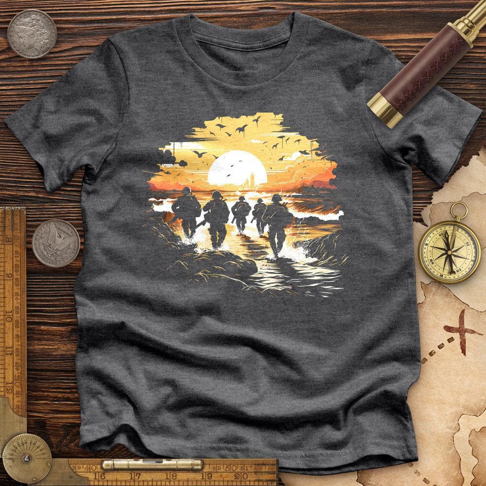 Military Vector Illustration Premium Quality Tee