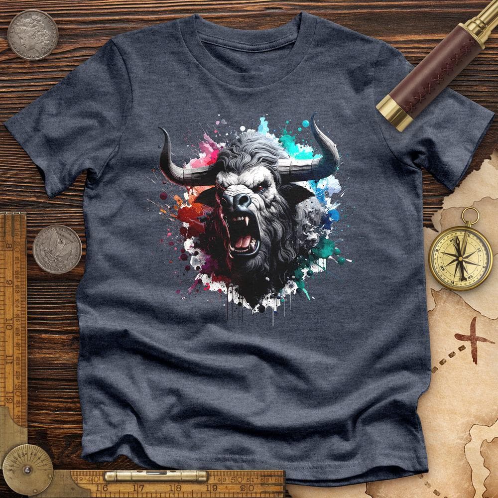 Minotaur Splatter Premium QualityTee