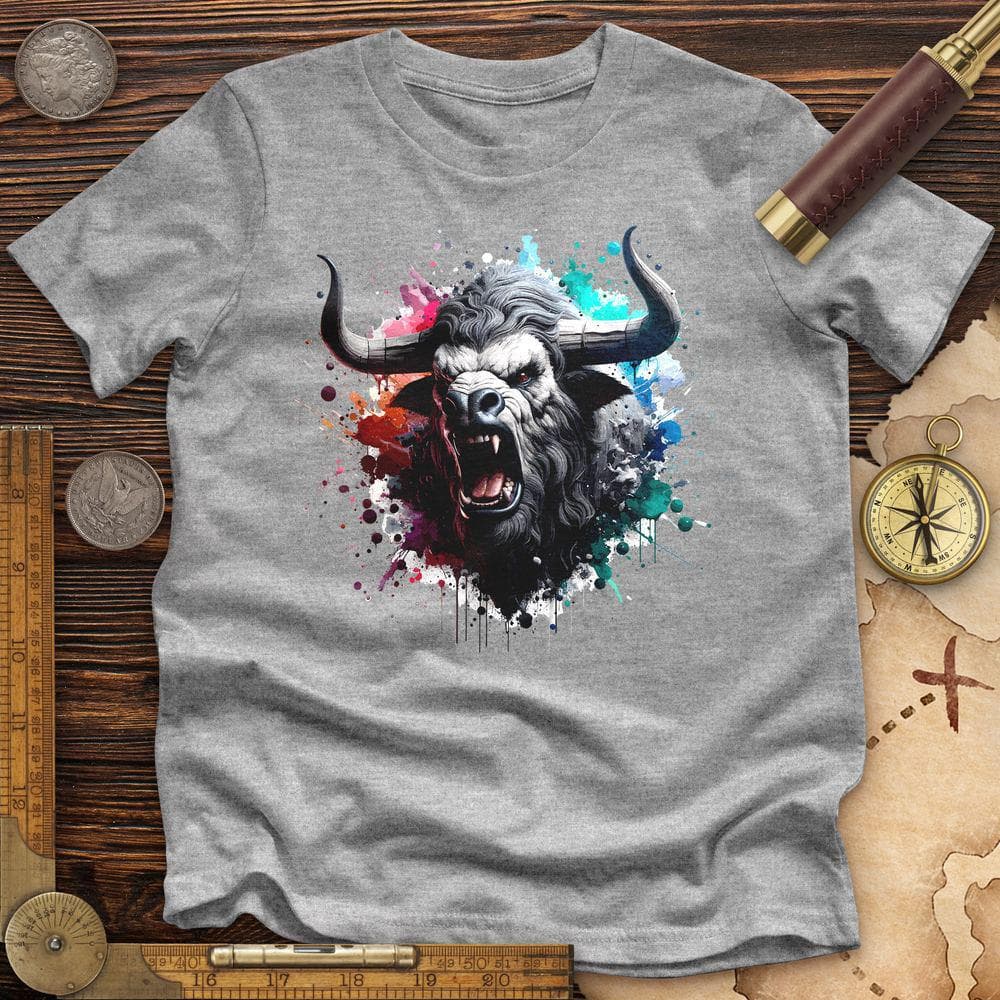 Minotaur Splatter Premium QualityTee