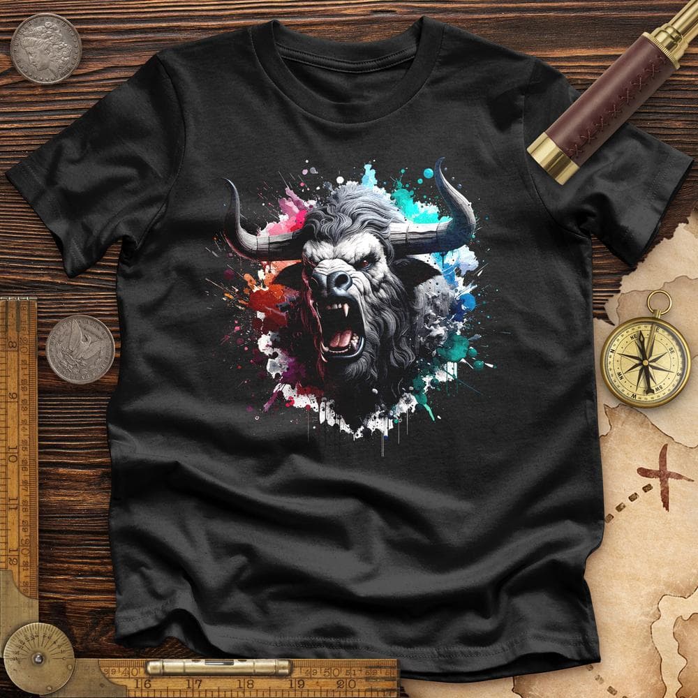 Minotaur Splatter Premium QualityTee