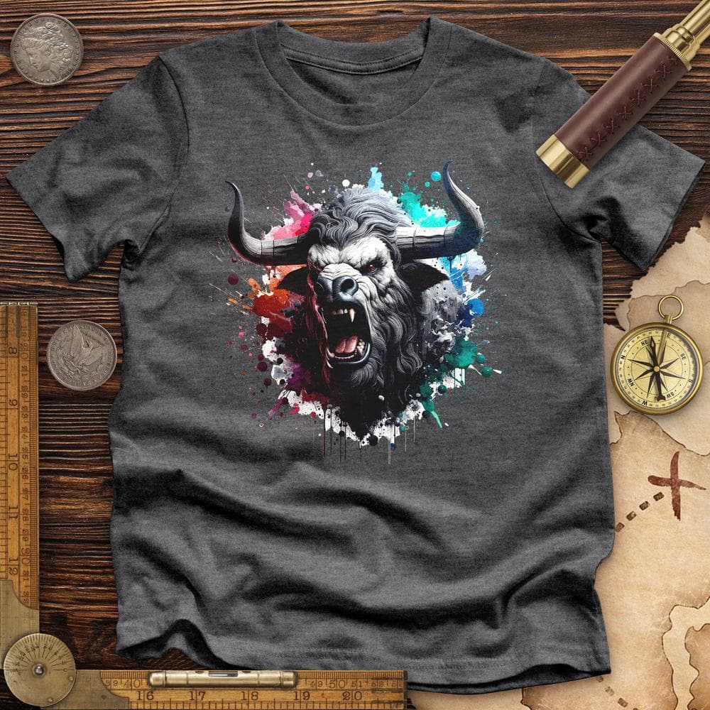 Minotaur Splatter Premium QualityTee