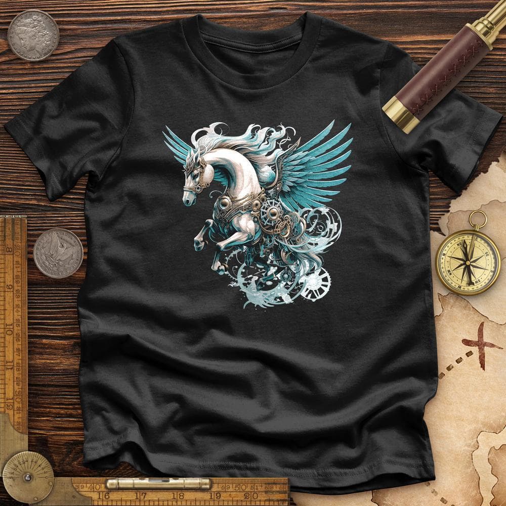 Pegasus Steampunk Premium Quality Tee