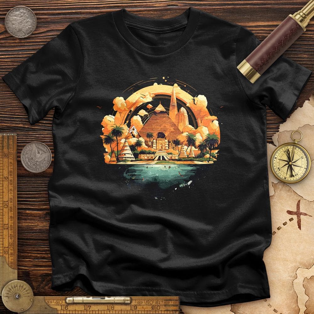 Pyramid Giza in Egypt Premium QualityTee