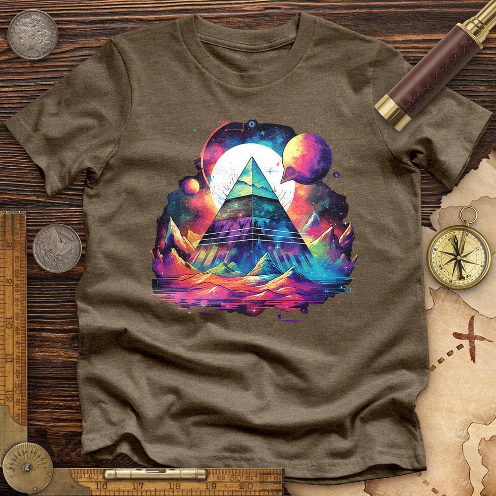 Pyramid in Space Premium QualityTee