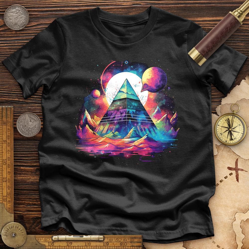 Pyramid in Space Premium QualityTee
