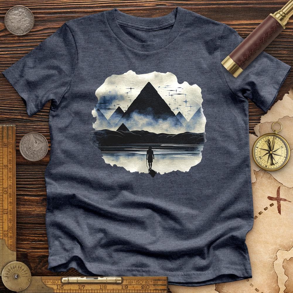 Pyramid Mountains Premium Quality Tee