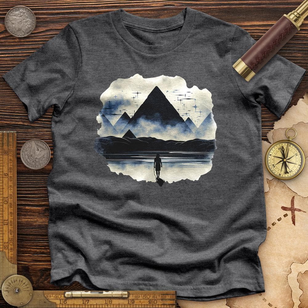 Pyramid Mountains Premium Quality Tee