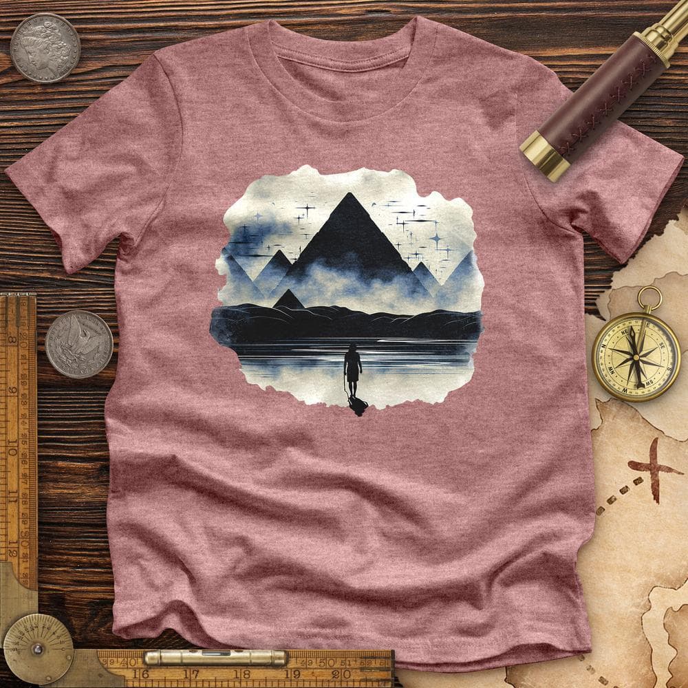 Pyramid Mountains Premium Quality Tee
