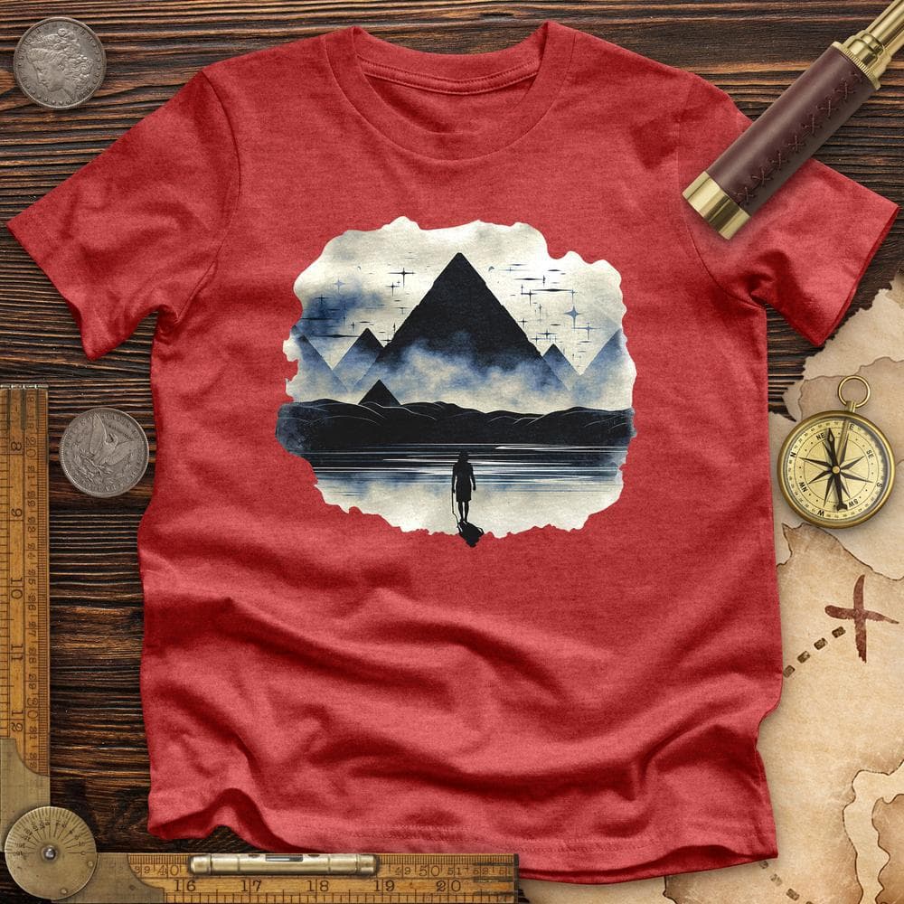 Pyramid Mountains Premium Quality Tee