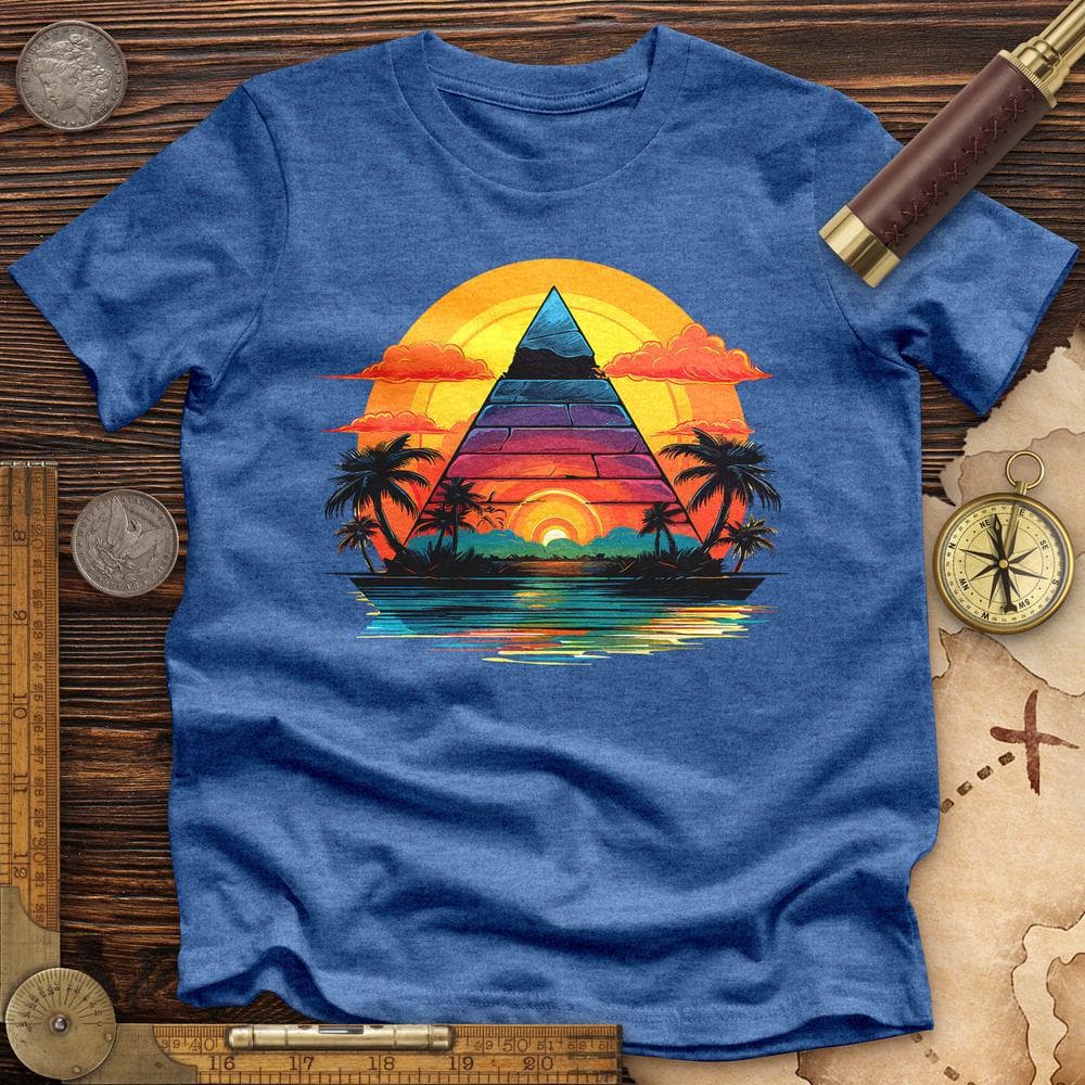 Pyramid Palm Tree Premium QualityTee
