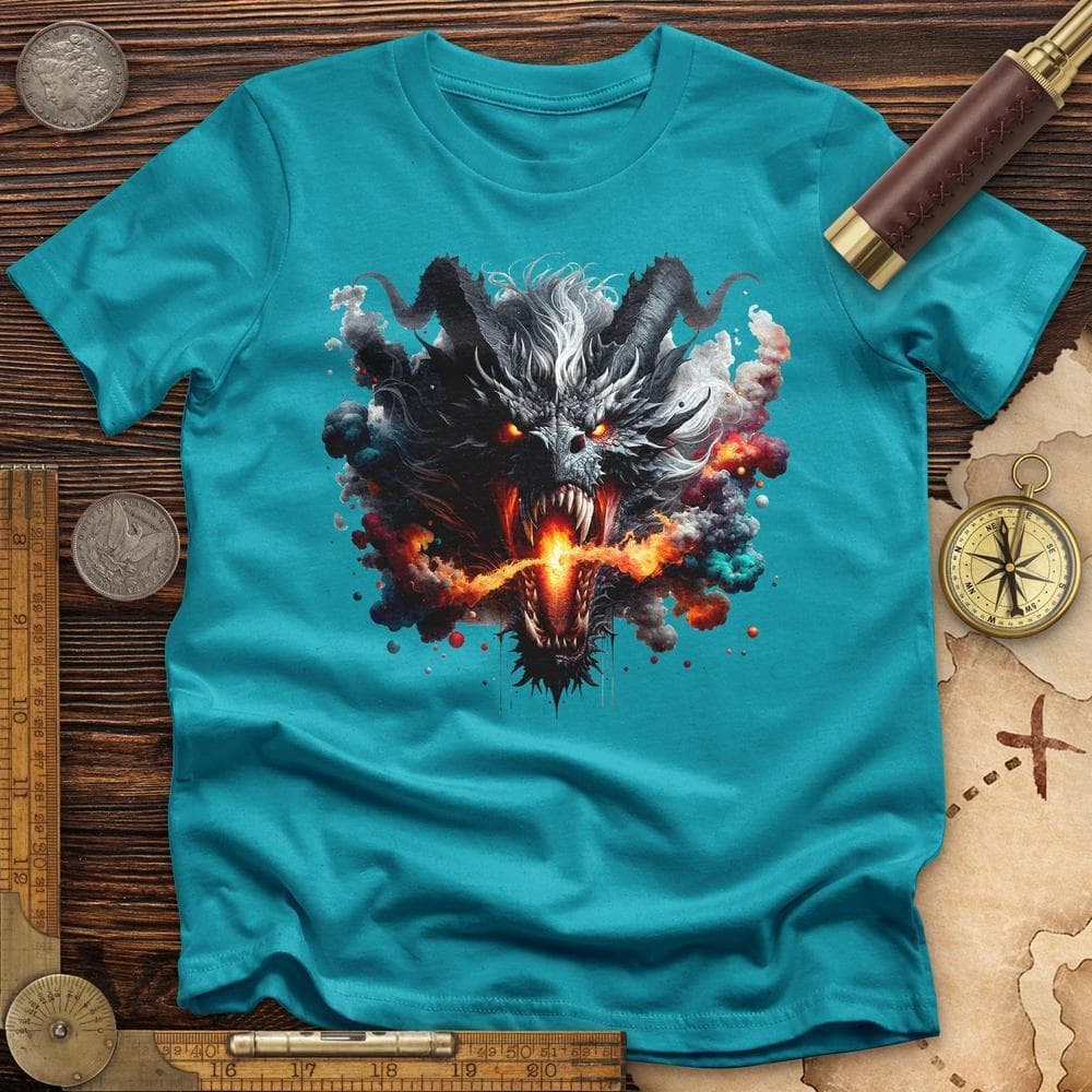 Raging Dragon In 3D