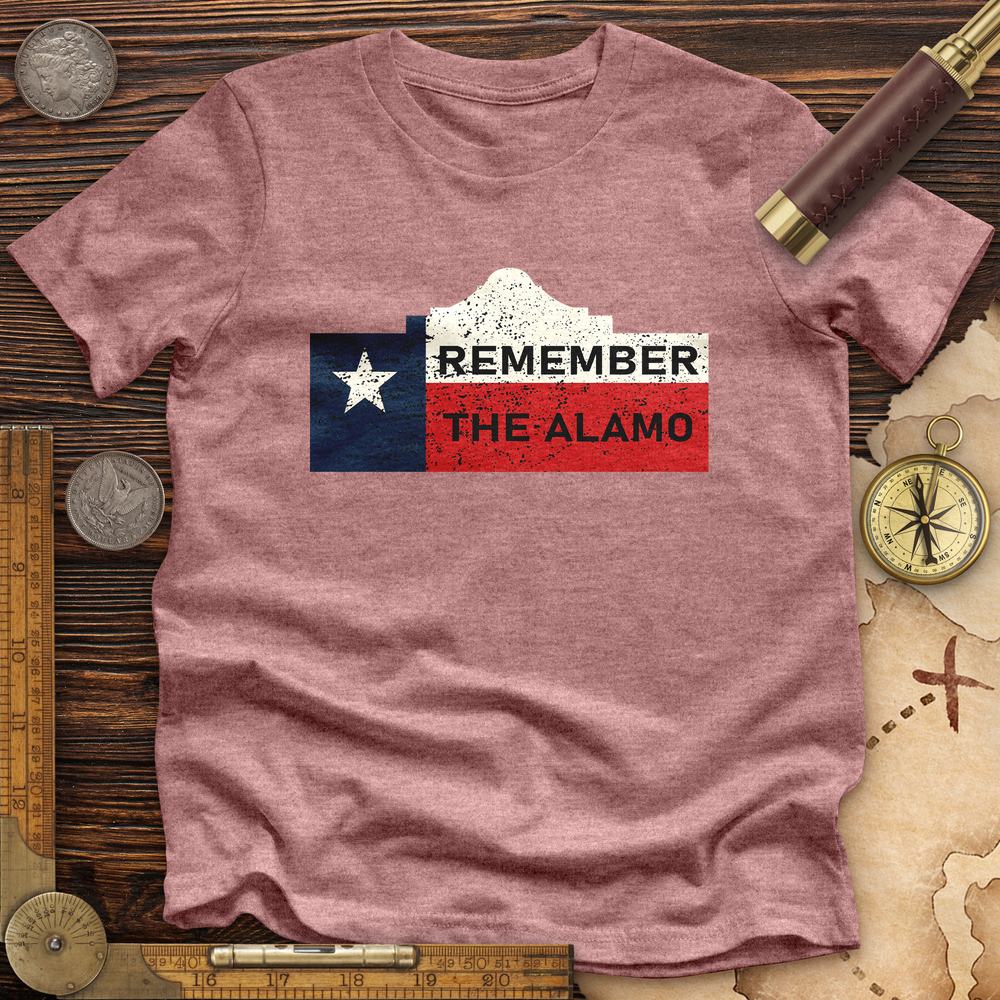 Remember The Alamo Premium Quality Tee