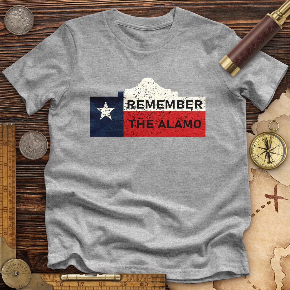 Remember The Alamo Premium Quality Tee