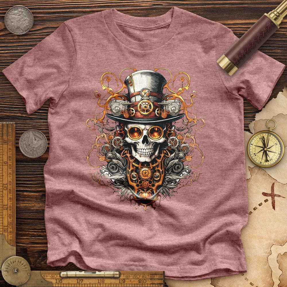 Skull Steampunk Premium Quality Tee